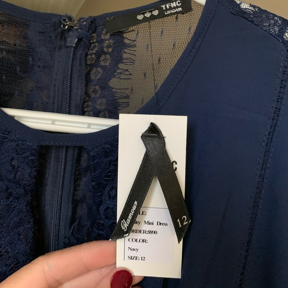 ASOS mini lace mini dress - Picture 2 of 6